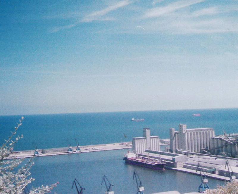 Barcelone le port.jpg - Barcelone,vue du port